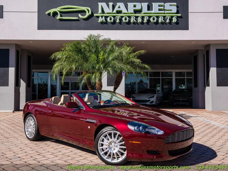 Used 2007 Aston Martin DB9 Volante for sale Sold at Naples Motorsports Inc - Morgan of Naples in Naples FL 34104 1
