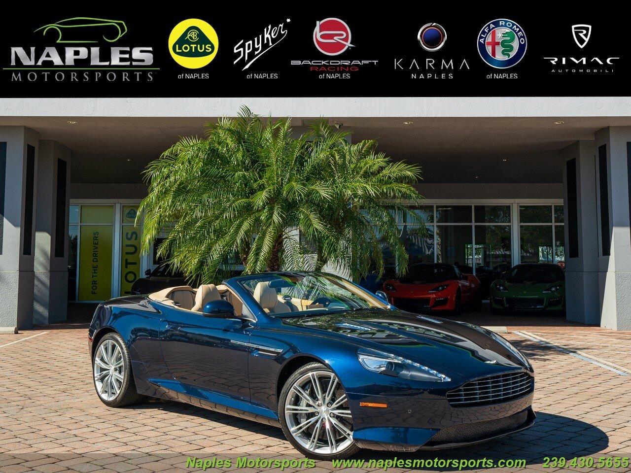 Used 2012 Aston Martin Virage Volante for sale Sold at Naples Motorsports Inc - Morgan of Naples in Naples FL 34104 1