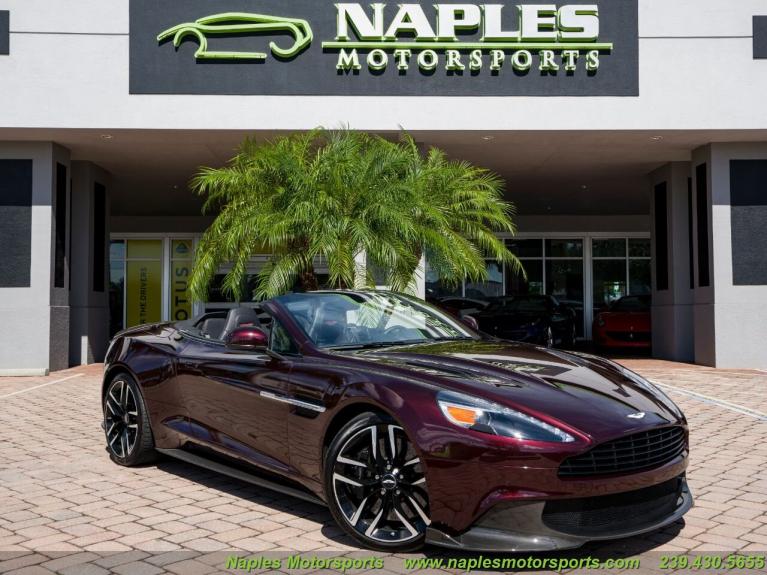 Used 2018 Aston Martin Vanquish S Volante for sale Sold at Naples Motorsports Inc - Morgan of Naples in Naples FL 34104 1