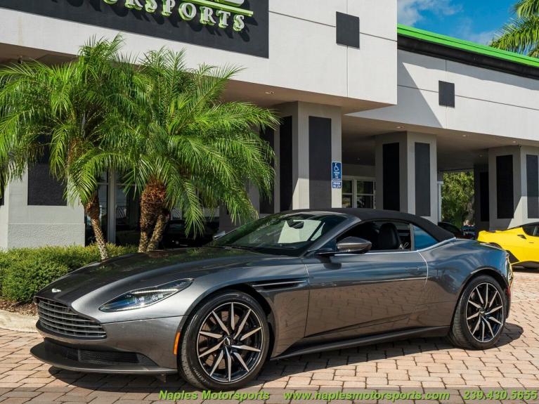 Used 2019 Aston Martin DB11 Volante for sale Sold at Naples Motorsports Inc - Morgan of Naples in Naples FL 34104 3