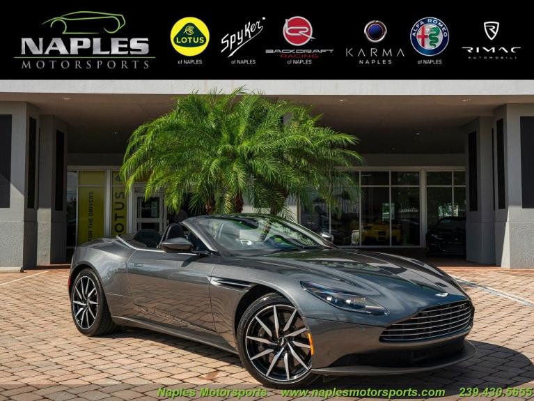 Used 2019 Aston Martin DB11 Volante for sale Sold at Naples Motorsports Inc - Morgan of Naples in Naples FL 34104 1