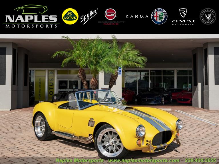 Used 1965 Roadster Shelby Replica Classic for sale Sold at Naples Motorsports Inc - Morgan of Naples in Naples FL 34104 1