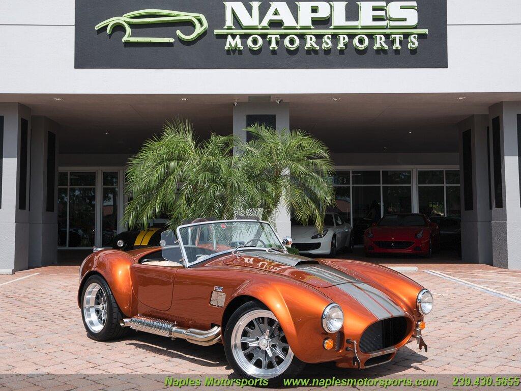 Used 1965 Replica/Kit Backdraft Racing for sale Sold at Naples Motorsports Inc - Morgan of Naples in Naples FL 34104 1