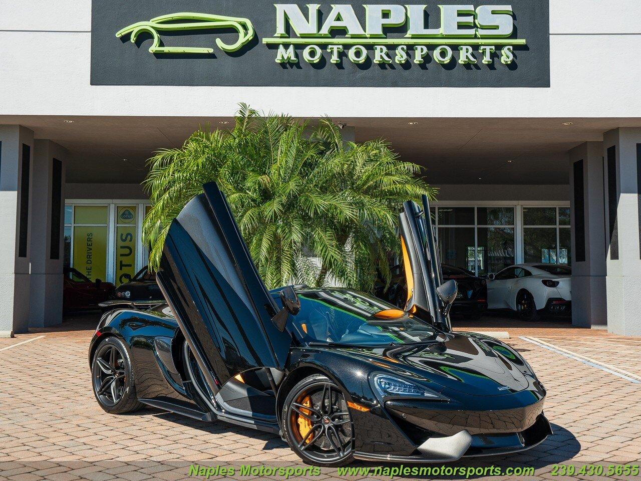 Used 2018 McLaren 570S Spider for sale Sold at Naples Motorsports Inc - Morgan of Naples in Naples FL 34104 1
