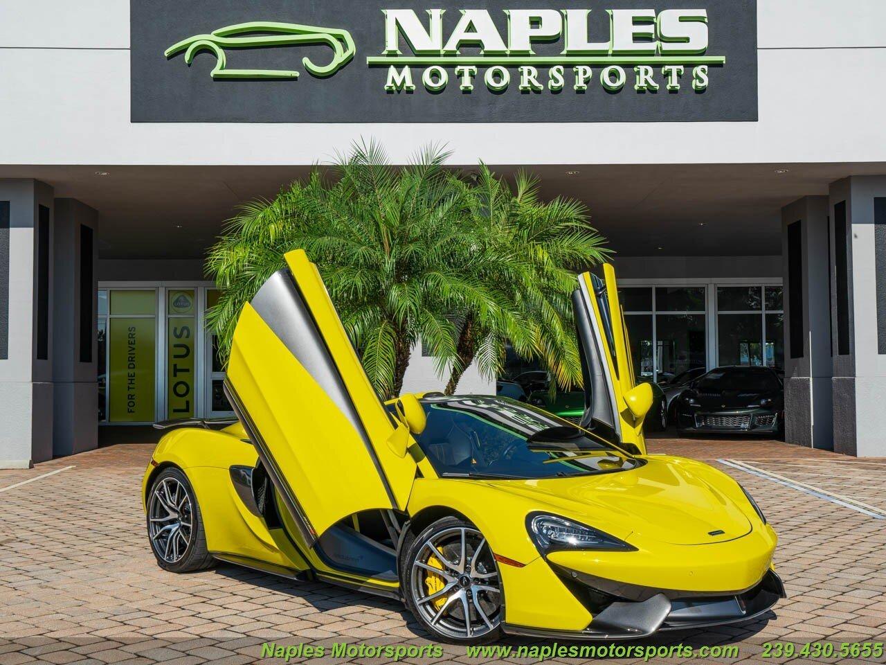 Used 2019 McLaren 570 for sale Sold at Naples Motorsports Inc - Morgan of Naples in Naples FL 34104 1