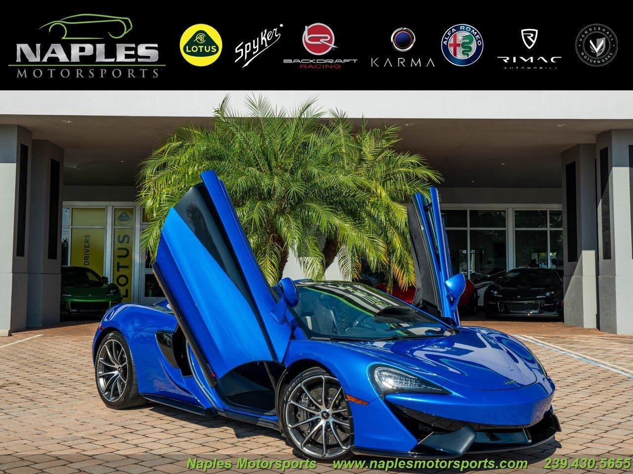 Used 2019 McLaren 570S Spider for sale Sold at Naples Motorsports Inc - Morgan of Naples in Naples FL 34104 1