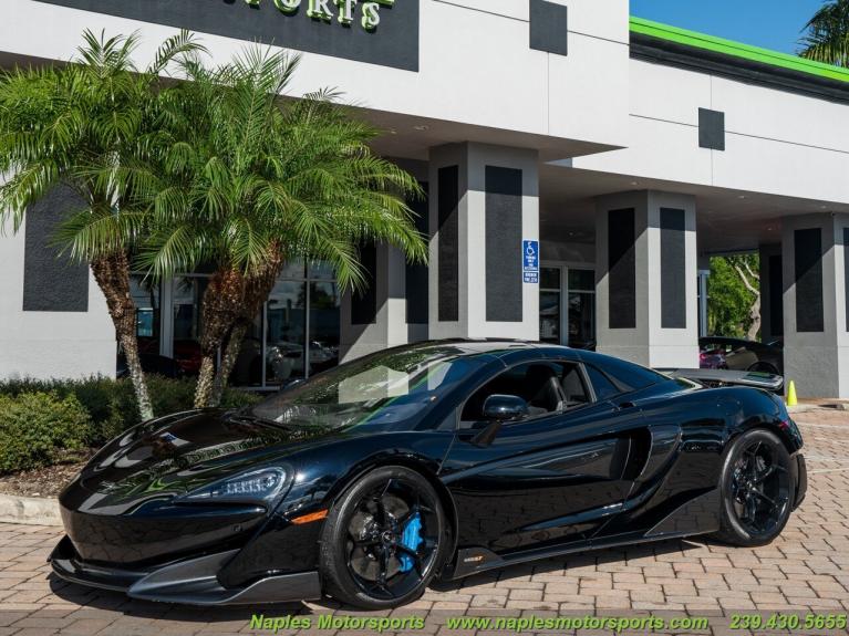 Used 2020 McLaren 600LT Spider for sale Sold at Naples Motorsports Inc - Morgan of Naples in Naples FL 34104 3