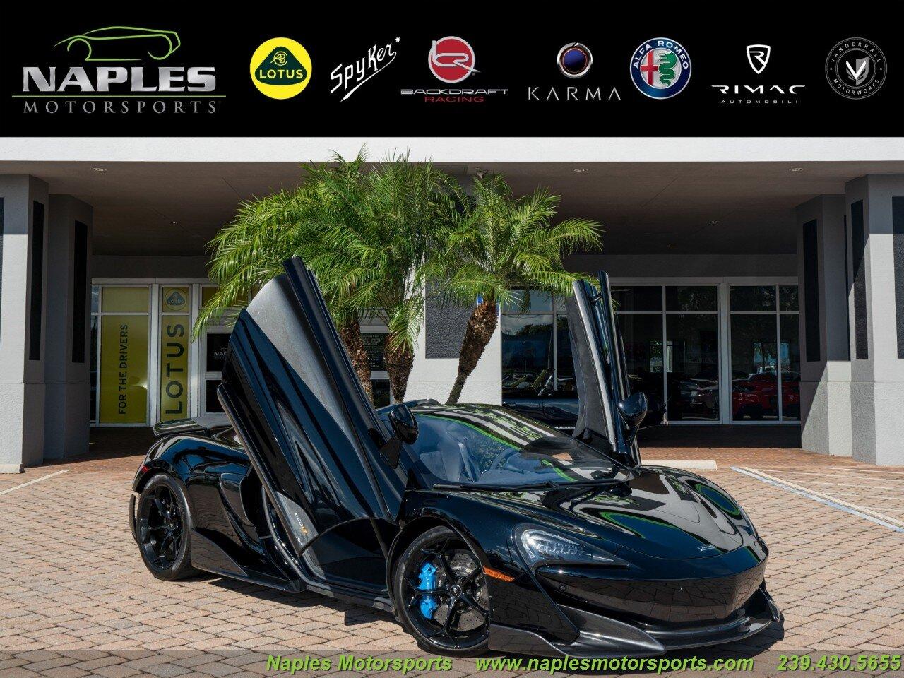 Used 2020 McLaren 600LT Spider for sale Sold at Naples Motorsports Inc - Morgan of Naples in Naples FL 34104 1