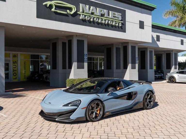 Used 2020 McLaren 600LT Spider for sale Sold at Naples Motorsports Inc - Morgan of Naples in Naples FL 34104 3