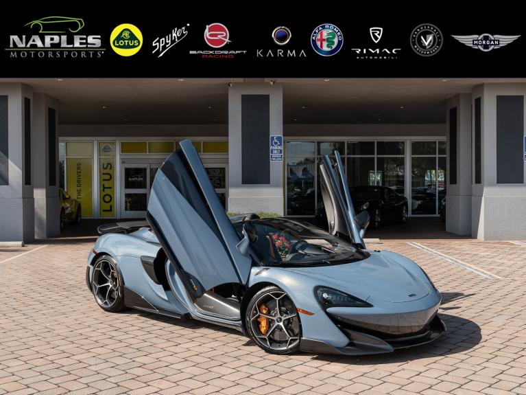 Used 2020 McLaren 600LT Spider for sale Sold at Naples Motorsports Inc - Morgan of Naples in Naples FL 34104 1