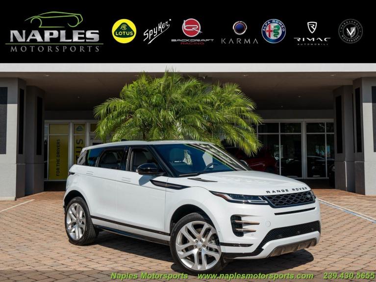 Used 2020 Land Rover Range Rover Evoque for sale Sold at Naples Motorsports Inc - Morgan of Naples in Naples FL 34104 1