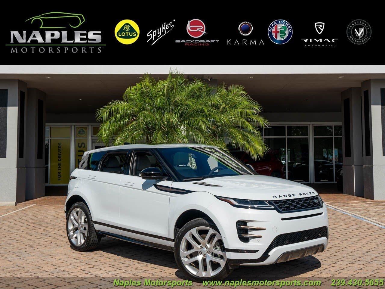 Used 2020 Land Rover Range Rover Evoque for sale Sold at Naples Motorsports Inc - Morgan of Naples in Naples FL 34104 1