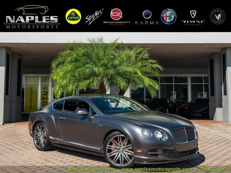 Used 2015 Bentley Continental for sale Sold at Naples Motorsports Inc - Morgan of Naples in Naples FL 34104 1