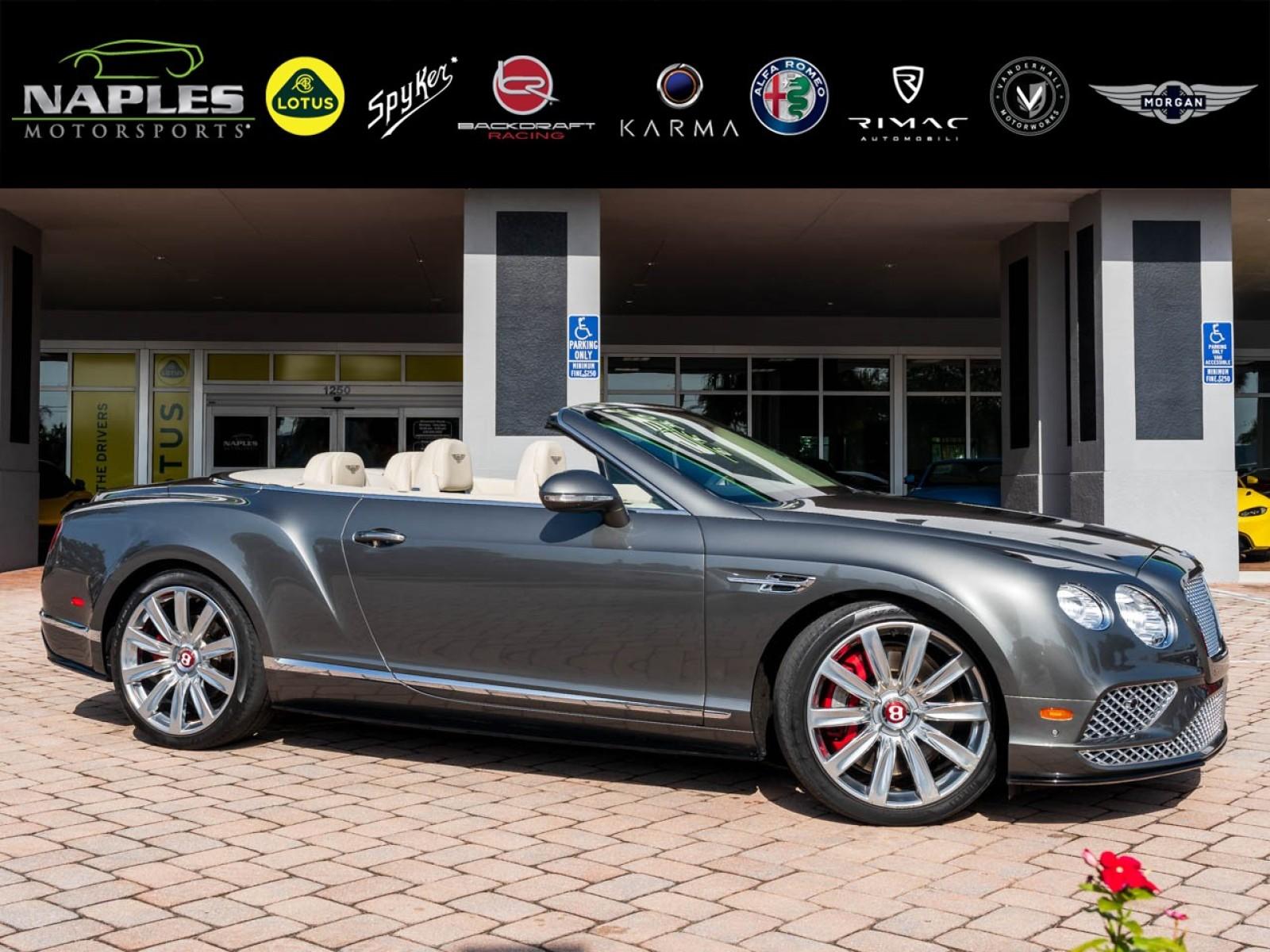 Used 2016 Bentley Continental GT V8 S for sale Sold at Naples Motorsports Inc - Morgan of Naples in Naples FL 34104 1