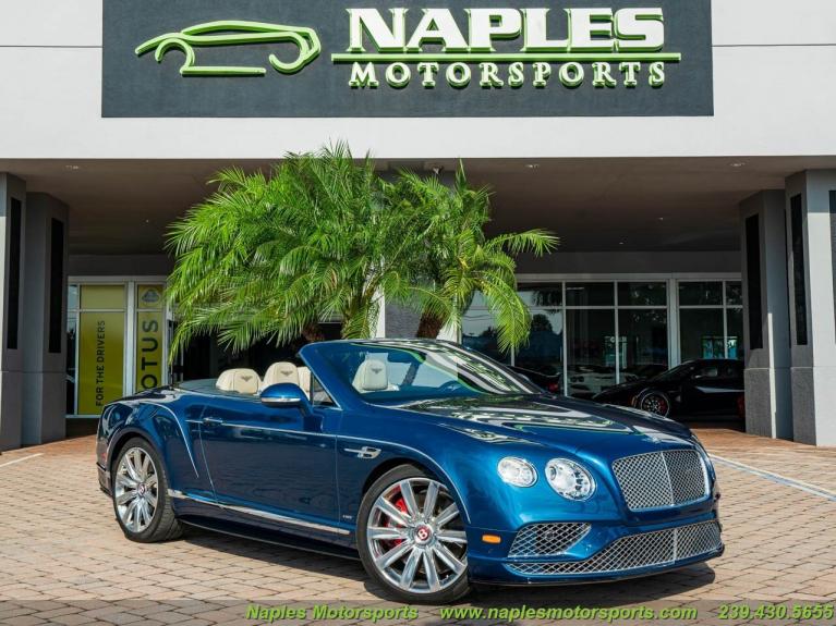 Used 2016 Bentley Continental GT V8 S for sale Sold at Naples Motorsports Inc - Morgan of Naples in Naples FL 34104 2
