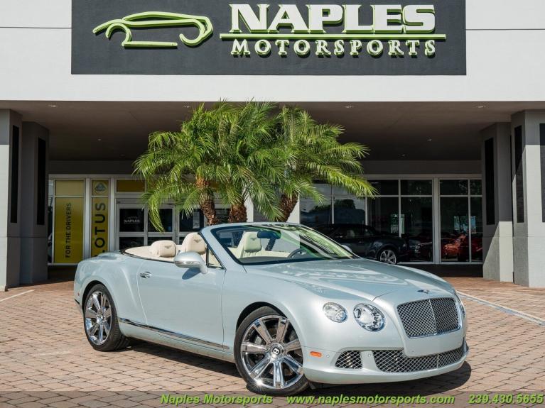 Used 2013 Bentley Continental GT GT for sale Sold at Naples Motorsports Inc - Morgan of Naples in Naples FL 34104 1