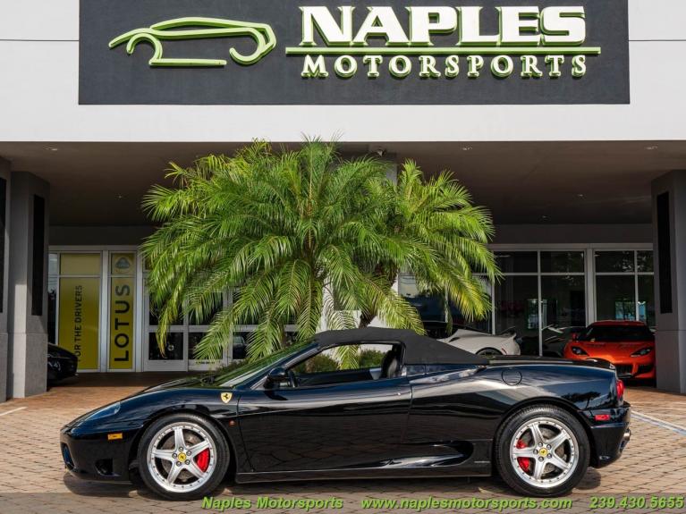Used 2004 Ferrari 360 Spider for sale Sold at Naples Motorsports Inc - Morgan of Naples in Naples FL 34104 3