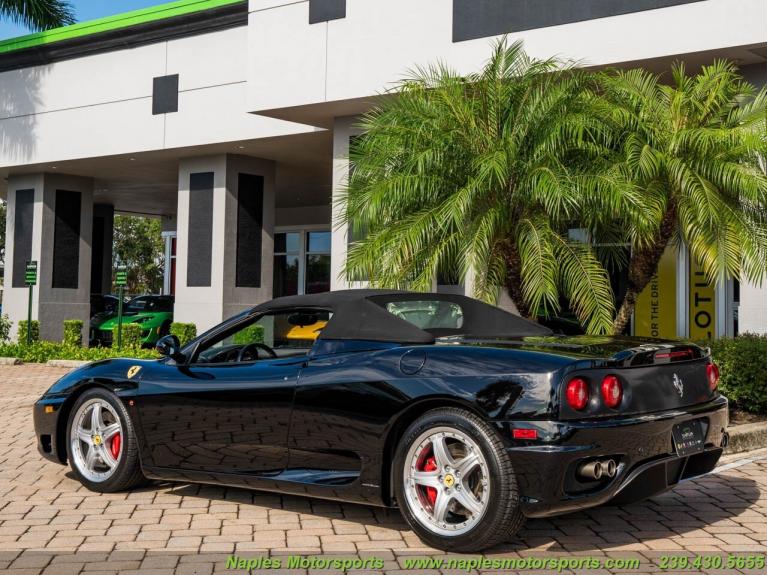 Used 2004 Ferrari 360 Spider for sale Sold at Naples Motorsports Inc - Morgan of Naples in Naples FL 34104 4