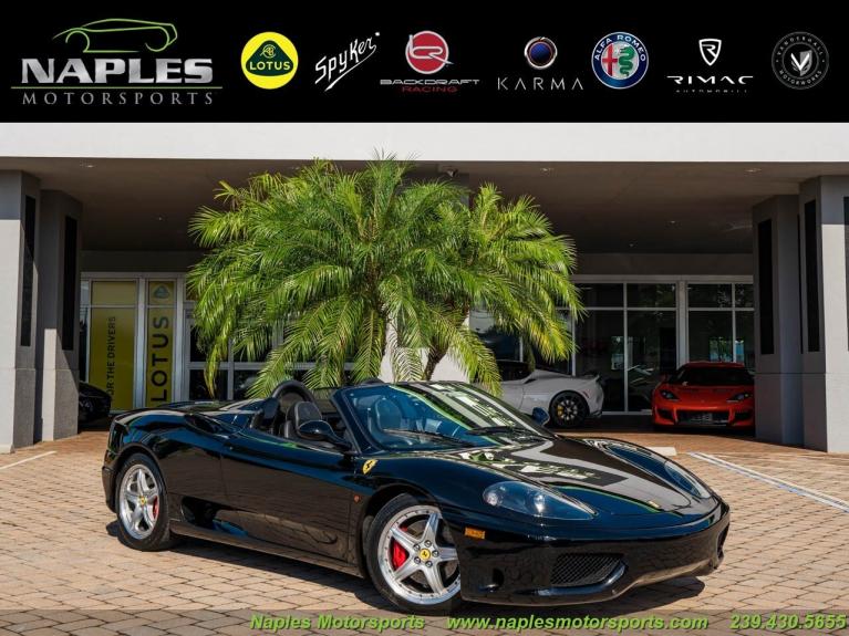 Used 2004 Ferrari 360 Spider for sale Sold at Naples Motorsports Inc - Morgan of Naples in Naples FL 34104 1