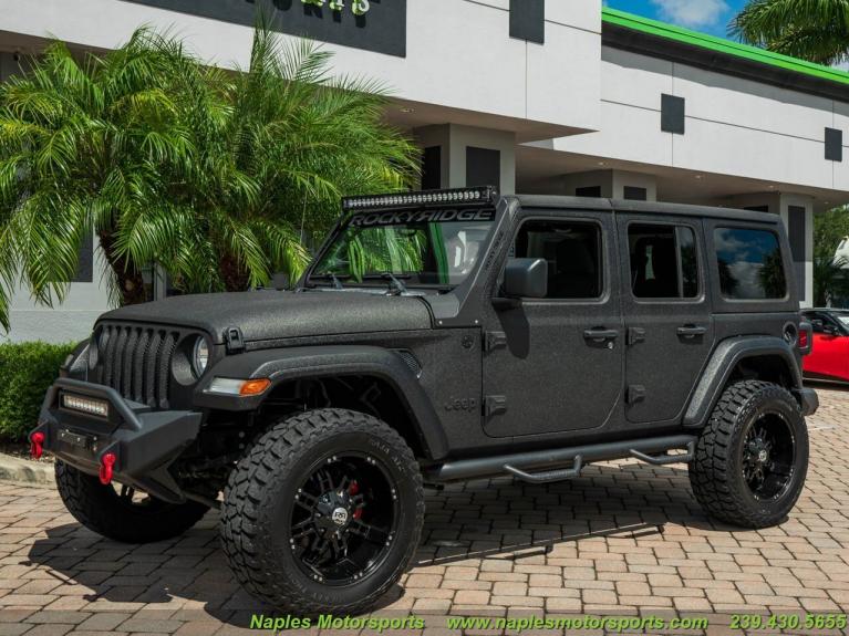 Used 2018 Jeep Wrangler for sale Sold at Naples Motorsports Inc - Morgan of Naples in Naples FL 34104 3