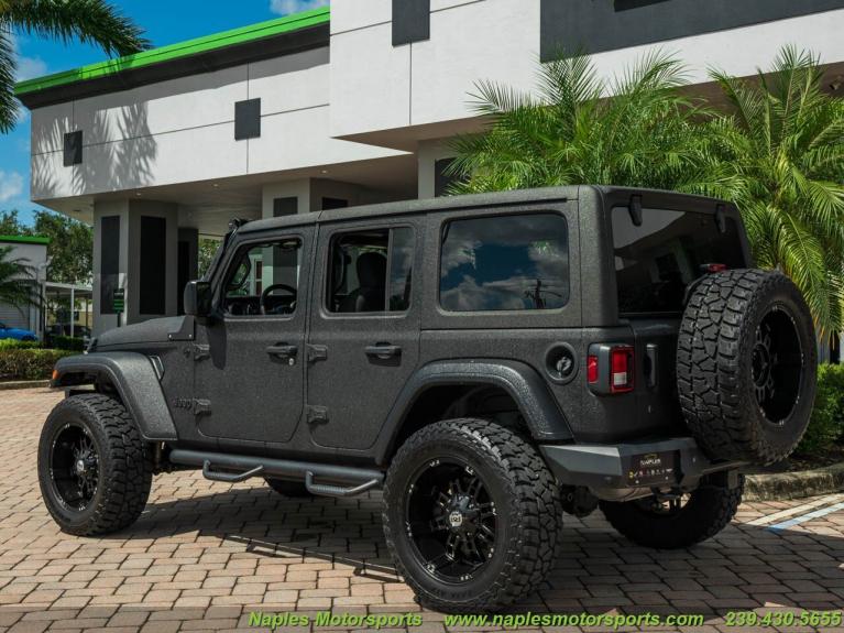 Used 2018 Jeep Wrangler for sale Sold at Naples Motorsports Inc - Morgan of Naples in Naples FL 34104 4