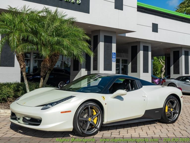 Used 2013 Ferrari 458 Spider for sale Sold at Naples Motorsports Inc - Morgan of Naples in Naples FL 34104 3