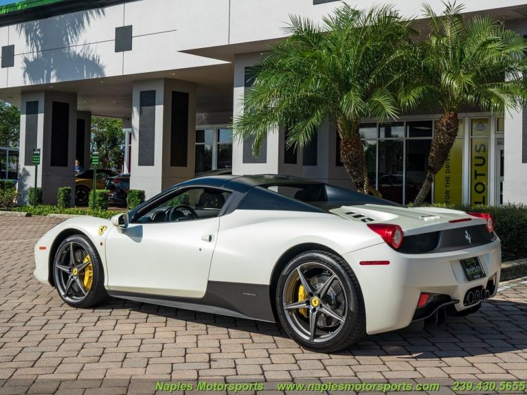 Used 2013 Ferrari 458 Spider for sale Sold at Naples Motorsports Inc - Morgan of Naples in Naples FL 34104 4