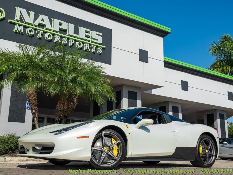 Used 2013 Ferrari 458 Spider for sale Sold at Naples Motorsports Inc - Morgan of Naples in Naples FL 34104 5