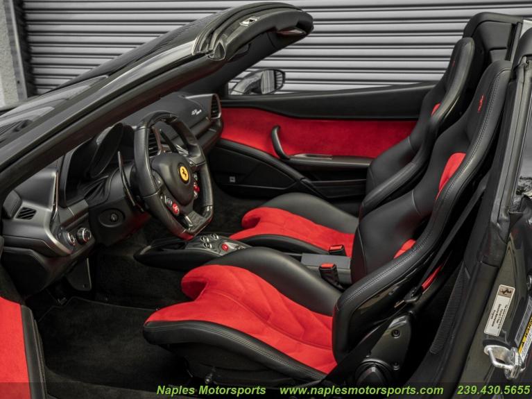Used 2014 Ferrari 458 Spider for sale Sold at Naples Motorsports Inc - Morgan of Naples in Naples FL 34104 2