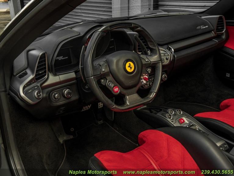 Used 2014 Ferrari 458 Spider for sale Sold at Naples Motorsports Inc - Morgan of Naples in Naples FL 34104 6