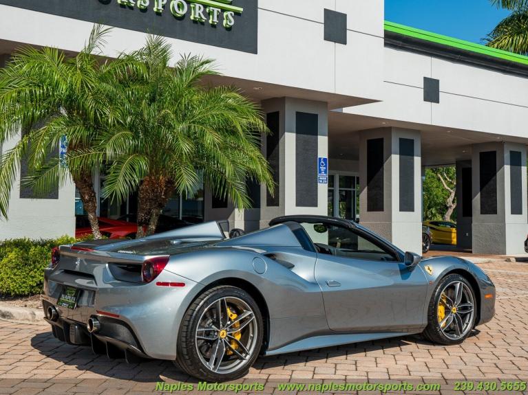 Used 2017 Ferrari 488 Spider for sale Sold at Naples Motorsports Inc - Morgan of Naples in Naples FL 34104 3