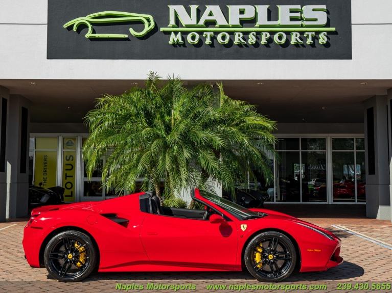 Used 2017 Ferrari 488 Spider for sale Sold at Naples Motorsports Inc - Morgan of Naples in Naples FL 34104 3