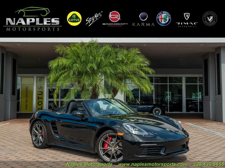 Used 2017 Porsche 718 Boxster S for sale Sold at Naples Motorsports Inc - Morgan of Naples in Naples FL 34104 1