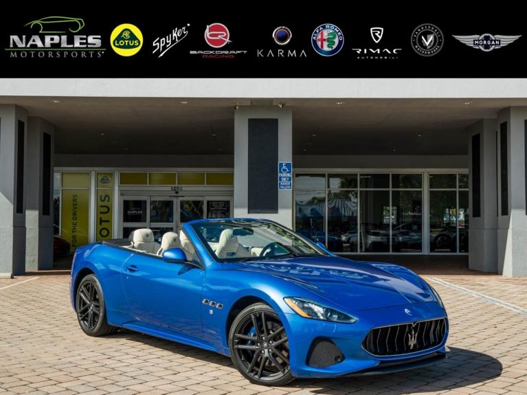 Used 2018 Maserati GranTurismo Convertible Sport for sale Sold at Naples Motorsports Inc - Morgan of Naples in Naples FL 34104 2