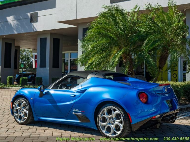 Used 2020 Alfa Romeo 4C Spider for sale Sold at Naples Motorsports Inc - Morgan of Naples in Naples FL 34104 3