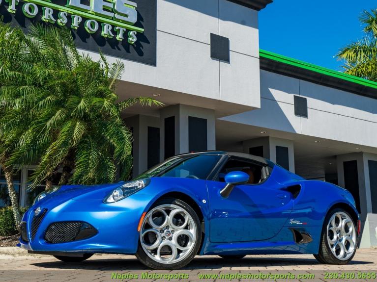 Used 2020 Alfa Romeo 4C Spider for sale Sold at Naples Motorsports Inc - Morgan of Naples in Naples FL 34104 4