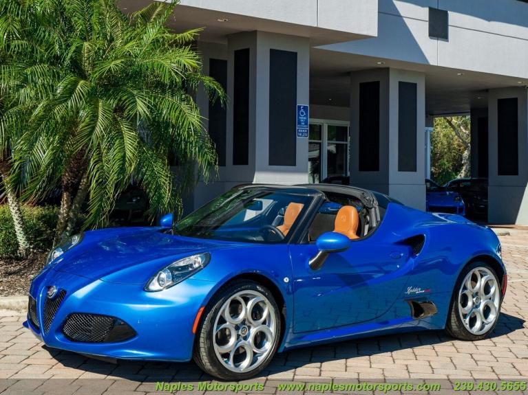 Used 2020 Alfa Romeo 4C Spider for sale Sold at Naples Motorsports Inc - Morgan of Naples in Naples FL 34104 5