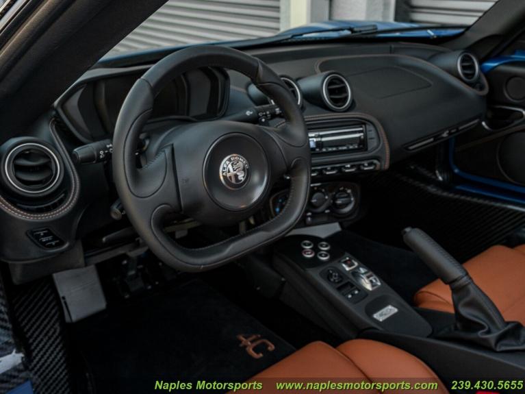 Used 2020 Alfa Romeo 4C Spider for sale Sold at Naples Motorsports Inc - Morgan of Naples in Naples FL 34104 6