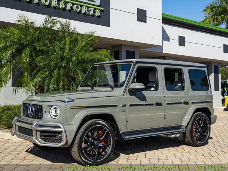 Used 2021 Mercedes-Benz G-Class AMG G 63 for sale Sold at Naples Motorsports Inc - Morgan of Naples in Naples FL 34104 3