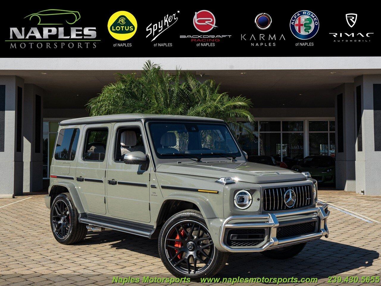 Used 2021 Mercedes-Benz G-Class AMG G 63 for sale Sold at Naples Motorsports Inc - Morgan of Naples in Naples FL 34104 1