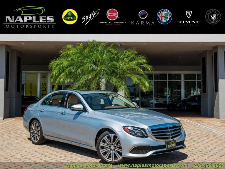 Used 2018 Mercedes-Benz E-Class E 400 4MATIC for sale Sold at Naples Motorsports Inc - Morgan of Naples in Naples FL 34104 1