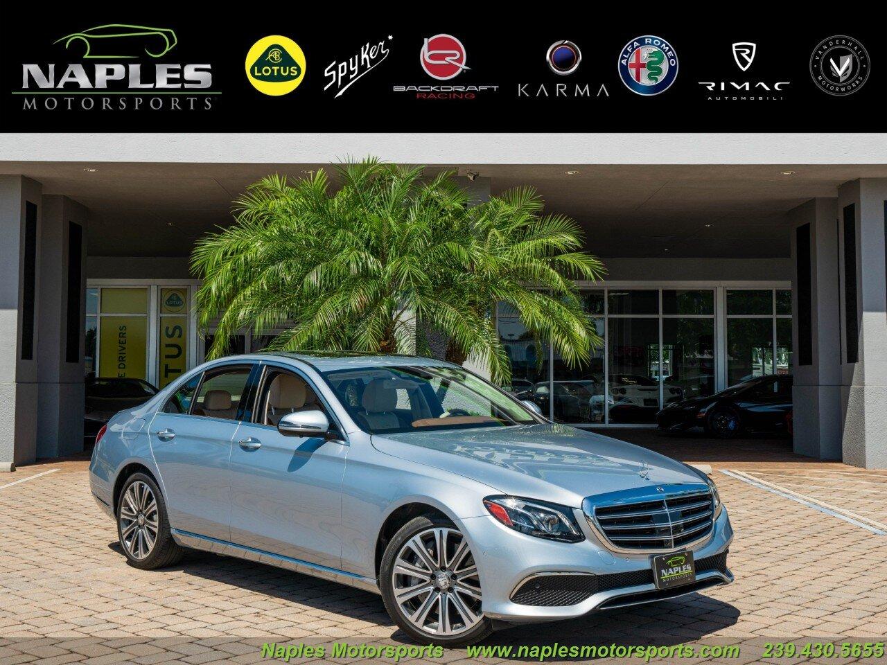 Used 2018 Mercedes-Benz E-Class E 400 4MATIC for sale Sold at Naples Motorsports Inc - Morgan of Naples in Naples FL 34104 1
