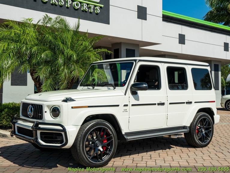 Used 2021 Mercedes-Benz G-Class AMG G 63 for sale Sold at Naples Motorsports Inc - Morgan of Naples in Naples FL 34104 3