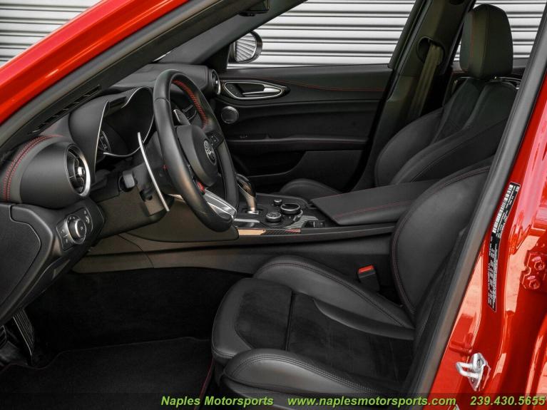 Used 2018 Alfa Romeo Giulia Quadrifoglio for sale Sold at Naples Motorsports Inc - Morgan of Naples in Naples FL 34104 2