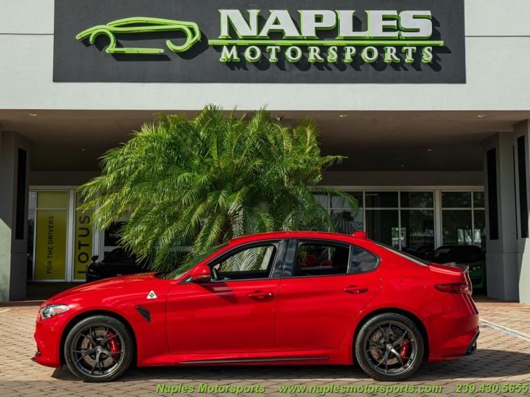 Used 2018 Alfa Romeo Giulia Quadrifoglio for sale Sold at Naples Motorsports Inc - Morgan of Naples in Naples FL 34104 3