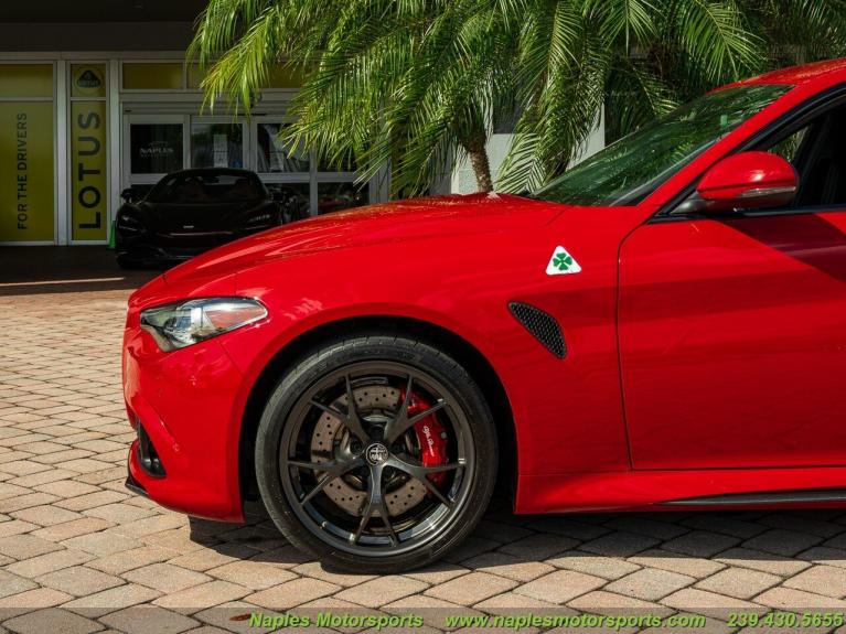 Used 2018 Alfa Romeo Giulia Quadrifoglio for sale Sold at Naples Motorsports Inc - Morgan of Naples in Naples FL 34104 4