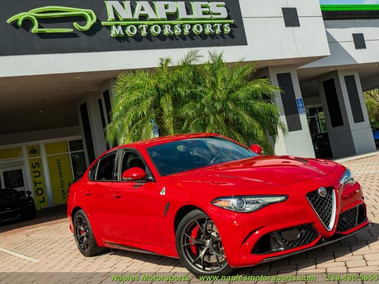 Used 2018 Alfa Romeo Giulia Quadrifoglio for sale Sold at Naples Motorsports Inc - Morgan of Naples in Naples FL 34104 5