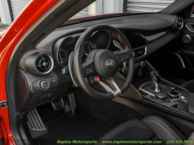 Used 2018 Alfa Romeo Giulia Quadrifoglio for sale Sold at Naples Motorsports Inc - Morgan of Naples in Naples FL 34104 6