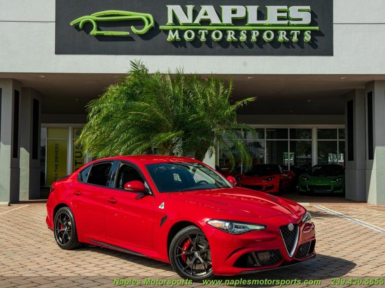Used 2018 Alfa Romeo Giulia Quadrifoglio for sale Sold at Naples Motorsports Inc - Morgan of Naples in Naples FL 34104 1