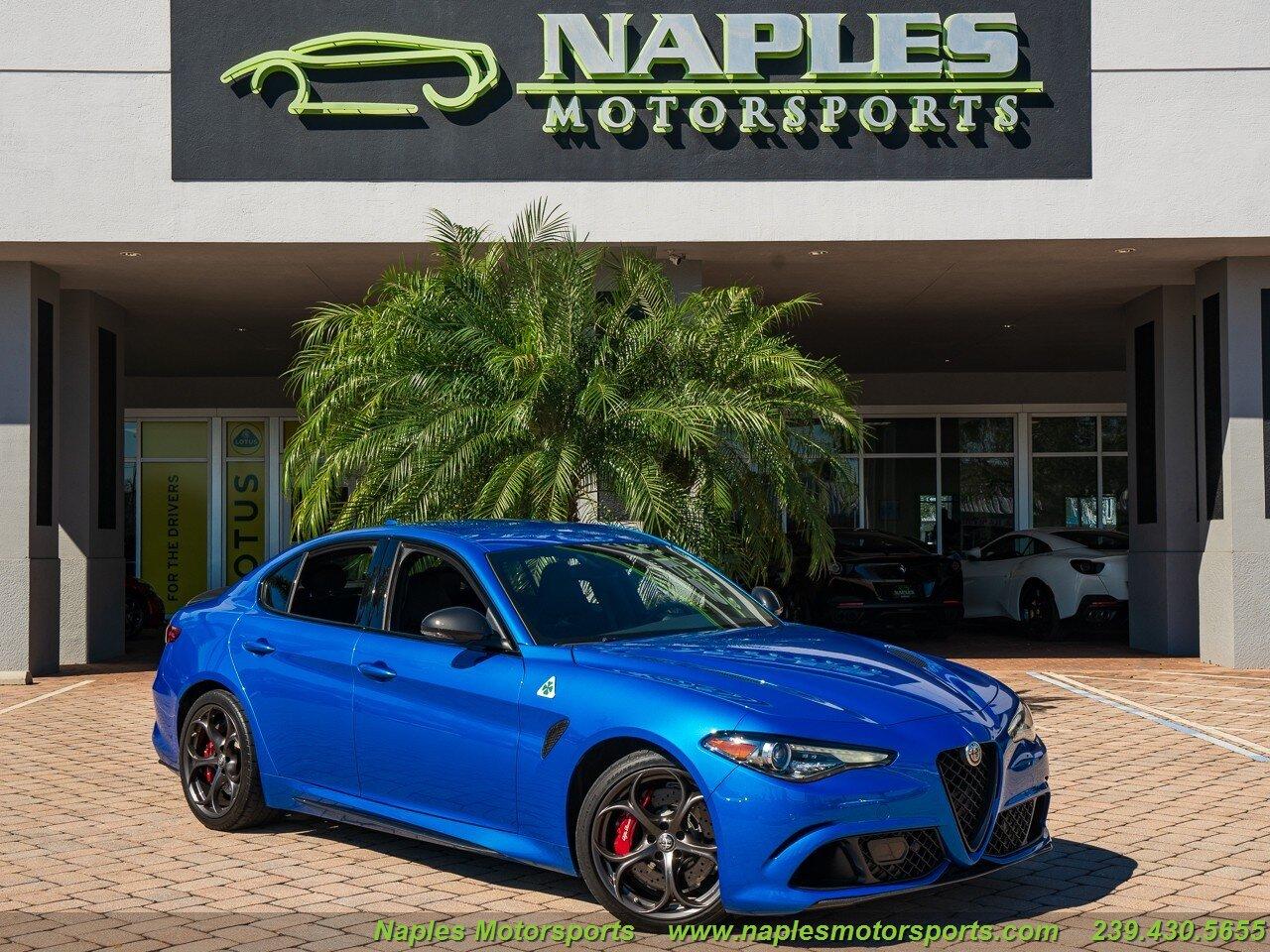 Used 2019 Alfa Romeo Giulia for sale Sold at Naples Motorsports Inc - Morgan of Naples in Naples FL 34104 1